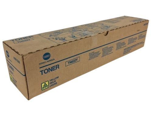 Konica minolta тонер-картридж tn-622y желтый accuriopress c6085/c6100 104 000 ст