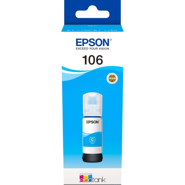 Чернила Epson I/C L7160/L7180 Cyan