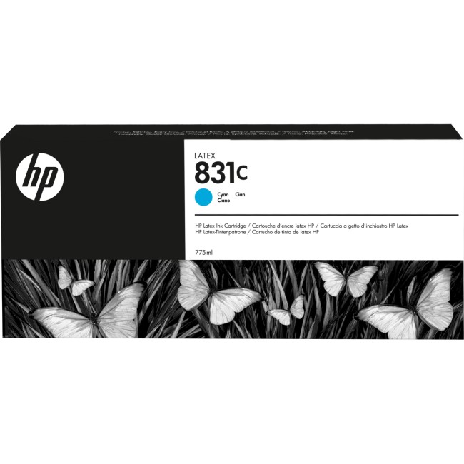 Картридж HP 831C 775ml Cyan Latex Ink Cartridge