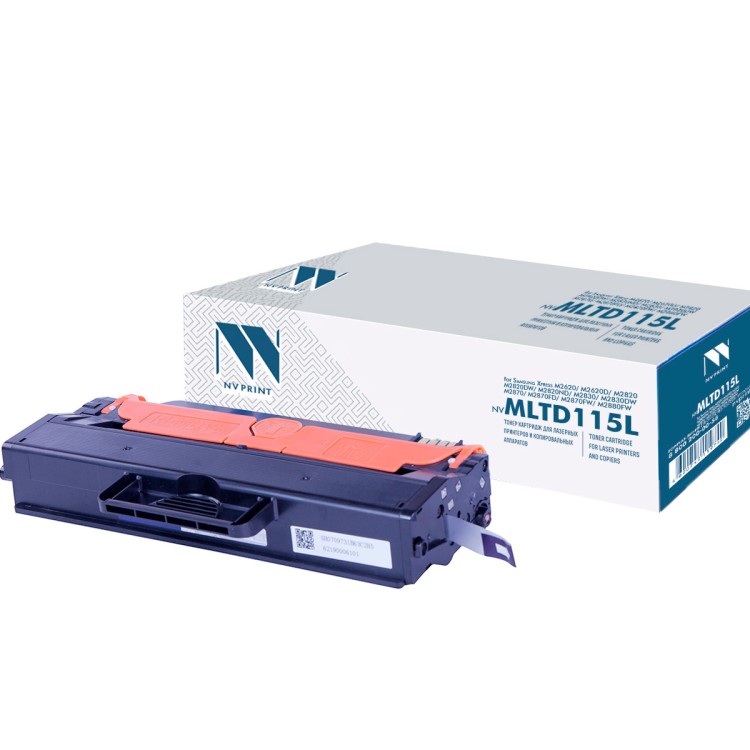 Картридж NVP совместимый NV-MLT-D115L для Samsung Xpress M2620/ M2620D/ M2820/ M2820DW/ M2820ND/ M2830/ M2830DW/ M2870/ M2870FD/ M2870FW/ M2880FW (3000k)