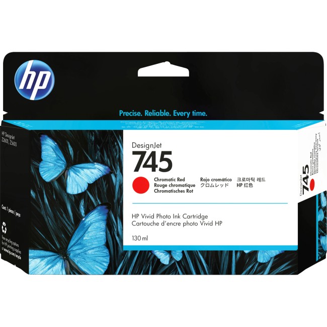 Картридж HP 745 130-ml Chromatic Red Ink Cartridge