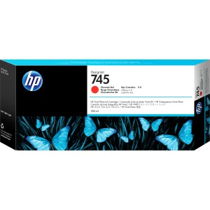 Картридж HP 745 300-ml Chromatic Red Ink Cartridge