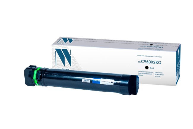 Картридж NVP совместимый Lexmark C950X2KG Black (ОГРАНИЧЕНИЕ ПО ПРОШИВКАМ) для C950de (32000k)
