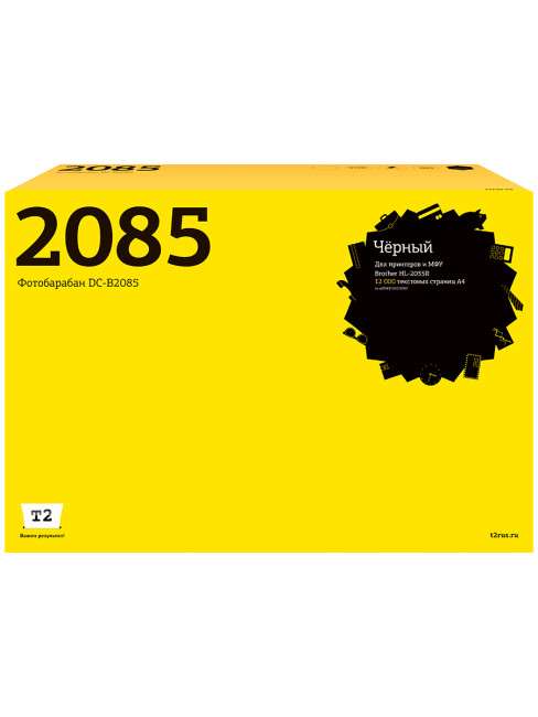 DC-B2085 Фотобарабан T2 для Brother HL-2035R (12000 стр.)