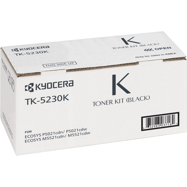 Тонер-картридж TK-5230K Kyocera P5021/M5521 2,6К, (О), черный