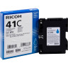 Картридж для гелевого принтера повышенной емкости GC 41C голубой Print Cartridge GC 41C