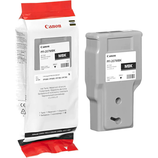 Картридж PFI-207MBK для Canon iPF680/685/780/785, 300ml (О) матовый черный 8788B001