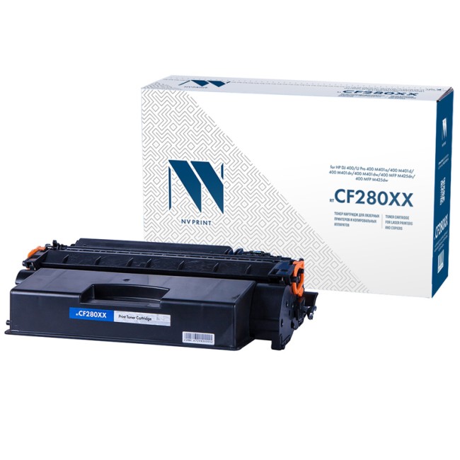 Картридж NVP совместимый NV-CF280XX для HP LaserJet Pro 400 MFP M425dn/ 400 MFP M425dw/ 400 M401dne/ 400 M401a/ 400 M401d/ 400 M401dn/ 400 M401dw (10000k)