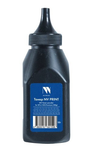 Тонер NVP для HP 1010 Premium (100г) для 1010, 1012, 1015, M1319, 3010, 3020, 3030, 3050, M1005mfp, LJ 5L, 6L, 3100, 2150, 1100, 3200, 1000, 1005W, P1002, 1003, 1009, M1120, P1505, M1522M, M400, 401, LJ 4240, 4350, 3390, 1320,  2410, 2420, 5200, P3005, P2