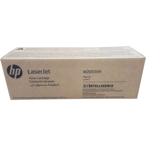 Тонер-картридж HP W2033XH для LJ Pro M454/MFP M479/M480f пурпурный (6 000 стр.) (желтая упаковка)