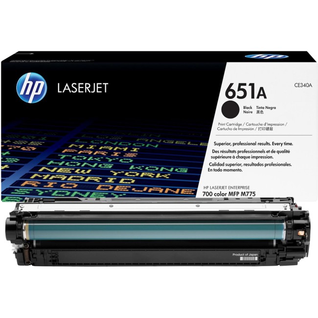 Тонер-картридж HP 651A Black LaserJet Print Cartridge
