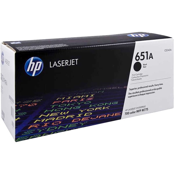 Тонер-картридж HP 651A Black LaserJet Print Cartridge