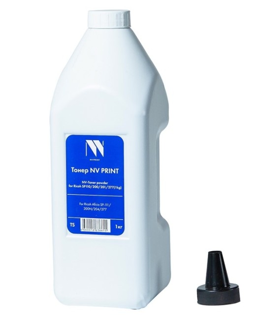 Тонер NV PRINT NV-Ricoh SP110/200/201/277 (1кг) для Ricoh Aficio SP-111/111SF/111SU/200N/200S/202SN/203SF/203SFN/201/204/211/213/220/277 совместимый
