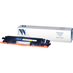 Картридж NVP совместимый NV-CE312A/CF352A/NV-729 Yellow универсальные для HP/Canon Color LaserJet CP1025/ CP1025nw/ M275/ CP1025/ CP1025nw/ 100 M175a/ 100 M175nw/ M176n/ M177fw/ i-Sensys LBP 7010/ 7010C/ 7018/ 7018C (1000k)