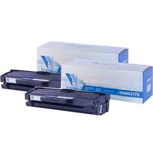 Картридж NVP совместимый NV-106R02773-SET2 для Xerox Phaser 3020/WorkCentre 3025 (1500k) (2 шт)