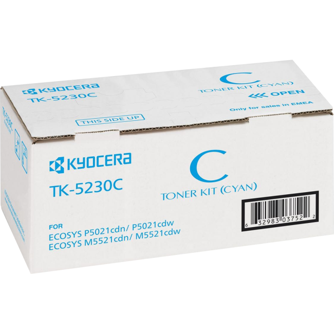 Тонер-картридж TK-5230C Kyocera P5021/M5521 2,2К, (О), синий