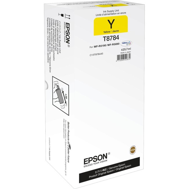 Картридж Epson I/C (y) WF-R5xxx XXL
