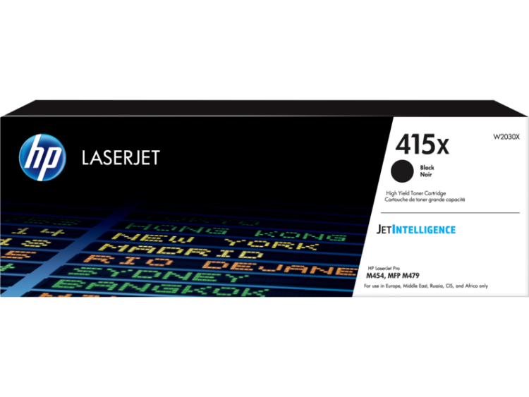 Тонер-картридж 415X для HP LJ M454/MFP M479,7,5К (O) чёрный W2030X