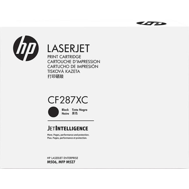 Тонер-картридж HP 87X Contractual High Yield Black Original LaserJet Toner Cartridge