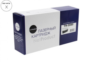 Тонер-картридж NetProduct (N-TN-2080) для Brother HL-2130/DCP-7055, 0,7K