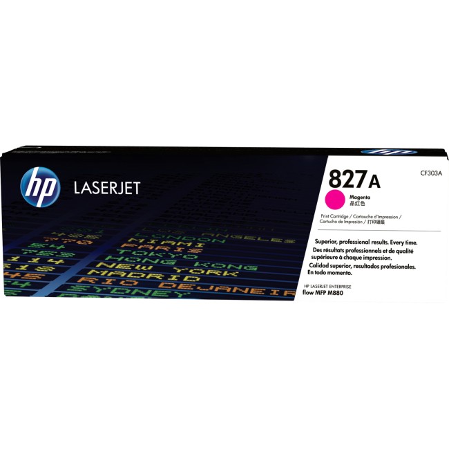 Тонер-картридж HP 827A Magenta LaserJet Toner Cartridge