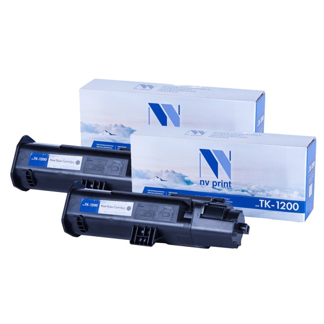 Картридж NVP совместимый NV-TK-1200-SET2 для Kyocera Ecosys M2235dn/ M2735dn/ M2835dw/ P2335d/ P2335dn/ P2335dw (3000k) (2 шт)