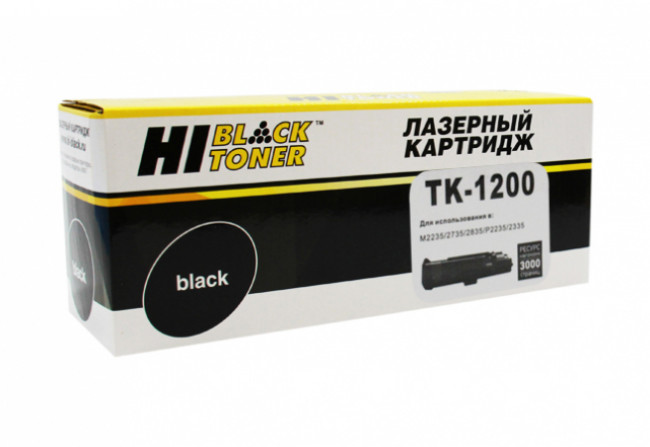 Тонер-картридж Hi-Black (HB-TK-1200) для Kyocera M2235/2735/2835/P2335, 3K