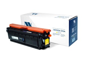 Картридж NVP совместимый NV-W2122A 212A Yellow для HP Color LaserJet M554/M555/M578 (4500k)