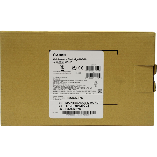 Картридж тех. обслуживания Maintenance cartridge MC-10 Canon iPF750/755 (O) 1320B014