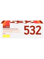 532A/412A/382A Картридж EasyPrint LH-532A U для HP CLJ CP2025/M451/M476/LBP7200Cdn 718Y (2900 стр.) желтый, с чипом