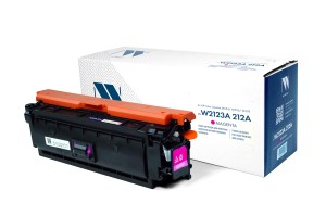 Картридж NVP совместимый NV-W2123A 212A Magenta для HP Color LaserJet M554/M555/M578 (4500k)