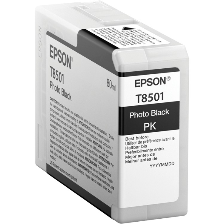 Картридж T850 SC-P800 PhotoBlack T850100 UltraChrome HD 80ml