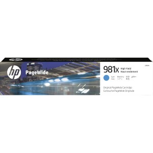 Картридж HP 981X Cyan Original PageWide Crtg