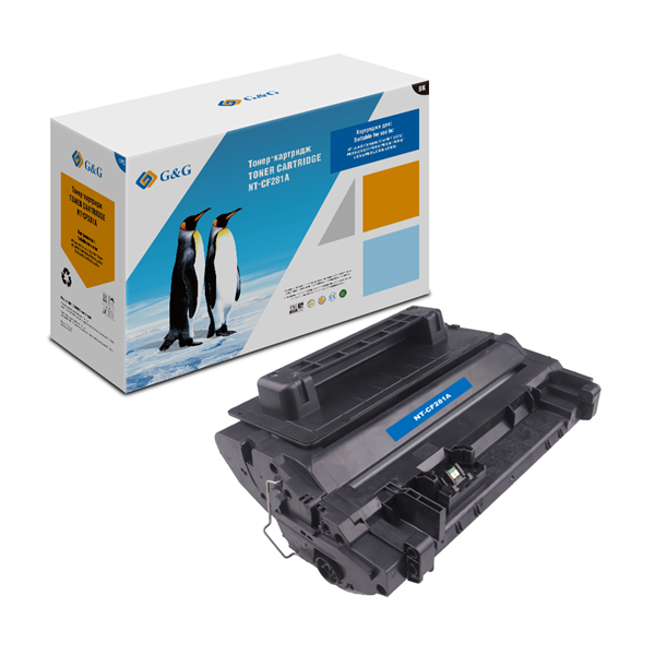 Картридж Cartridge G&G 81A для HP LJ M630/M604/M605/M606, with chip (10 500) (замена CF281A)