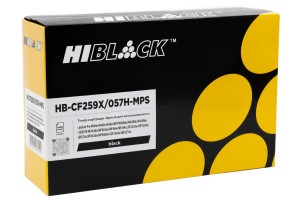 Картридж Hi-Black (HB-CF259X/057H-MPS) для HP LJ Pro M304/404n/MFP M428dw/MF443/445, 15K (с чипом)