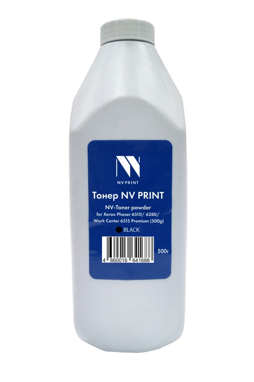 Тонер + девелопер NVP для Xerox Phaser 6510, 6280, WorkCenter 6515 Premium (500г) Black совместимый