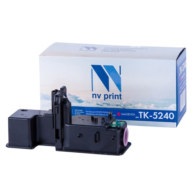 Картридж NVP совместимый NV-TK-5240 Magenta для Kyocera Ecosys P5026cdn/P5026cdw/M5526cdn/M5526cdw (3000k)