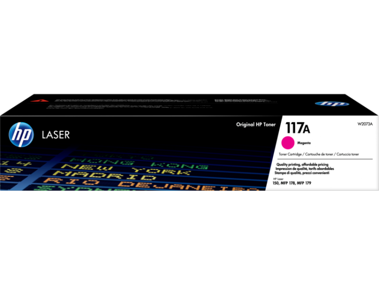 Картридж 117 для HP Laser 150/MFP 178/179, 0,7К (О) малиновый W2073A