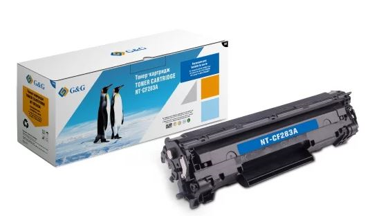 Картридж Cartridge G&G 83A для HP LJ M125/M127/M201/M225, with chip (1 500) (замена CF283A)