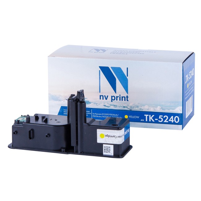 Картридж NVP совместимый NV-TK-5240 Yellow для Kyocera Ecosys P5026cdn/P5026cdw/M5526cdn/M5526cdw (3000k)