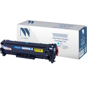 Картридж NVP совместимый NV-CE411A/CC531A/NV-718 Cyan универсальные для HP/Canon Color LaserJet 300 MFP M375nw/ 400 MFP M475dn/ 400 MFP M475dw/ 300 M351a/ 400 M451dn/ 400 M451dw/ 400 M451nw/ CP2024/ CP2024n/ CP2024dn/ CP2025/ CP2025n/ CP2025dn/ CP2026/ CP