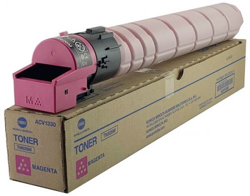 Konica minolta тонер-картридж tn-626m пурпурный для bizhub c450i/c550i/c650i 28