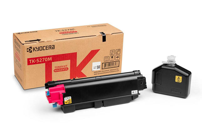 Тонер-картридж TK-5270M Kyocera P6230cdn/M6230cidn/M6630c, 6К (О) малиновый 1T02TVBNL0