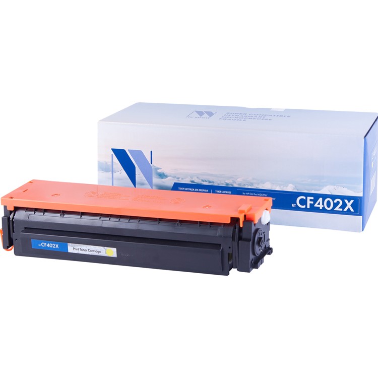 Картридж NVP совместимый NV-CF402X Yellow для HP Color LaserJet Pro M252dw/ M252n/ M274n/ M277dw/ M277n (2300k)