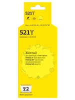 IC-CCLI-521Y Картридж T2 для Canon PIXMA iP3600/4600/MP540/620/630/980, желтый, с чипом