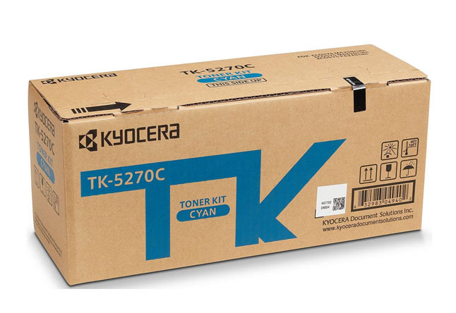 Тонер-картридж TK-5270C Kyocera P6230cdn/M6230cidn/M6630c, 6К (О) голубой 1T02TVCNL0