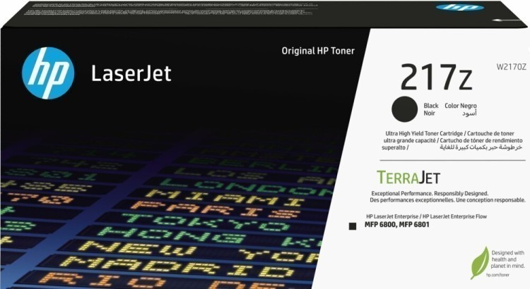 Тонер-картридж HP 217Z Ultra High Yield Black Original LaserJet Toner Cartridge