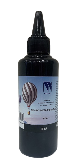 Чернила NV PRINT пигментные NV-INK100PGM-Bk для аппаратов Epson M1100, M1120, M1140, M1170, M1180, M2110, M2120, M2140, M2170, M3140, M3170, M3180 (100ml) Black совместимые