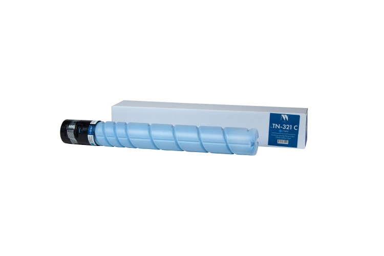 Тонер-картридж NVP совместимый NV-TN-321 Cyan для Konica Minolta Bizhub С224/C284/C284e/C364 (25000k)