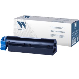 Картридж NVP совместимый NV-45807111/45807121 для Oki 432/ 432dn/  MB 492/ 492dn/ 562/ 562dnw (12000k)